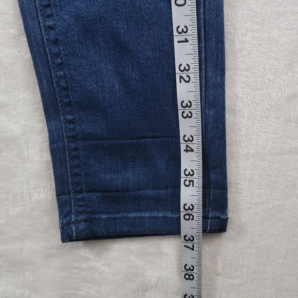 Free People Women's Jeans Size 26 Hi-Rise Skinny Blue Stretch Denim Made In USA - Picture 14 of 16